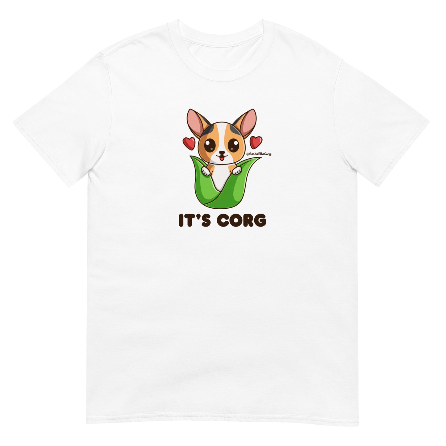 It's Corg! The Corgi Anthem - Dark Font - Short-Sleeve Unisex T-Shirt